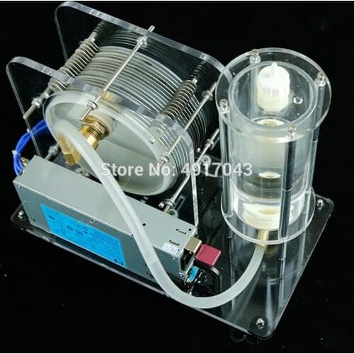 Electrolytic water machine Glass heating Hydrogen-oxygen Water welding Thin Hydrogen oxygen Flame Generator experiment equipment