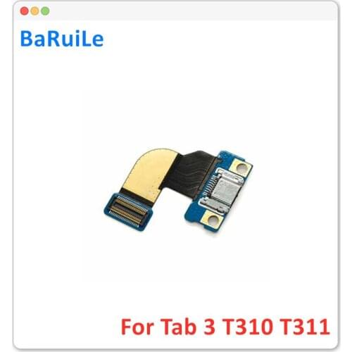 BaRuiLe 10pcs Charging Flex Cable for SamSung Tab 3 T310 T311 8.0 Tab3 Charger Port USB Dock Connector Replacement Parts
