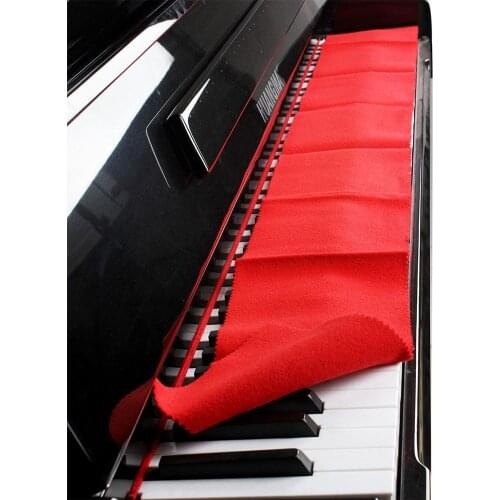 88 key Piano Keyboard Cover Soft Nylon Cotton Electric Piano Keyboard Dust Cover for All 88 Key Piano Or Soft Keyboard Covers