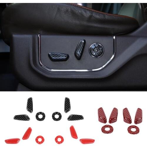 ABS Electric Seat Adjustment Decoration Cover Trim for Ford F150 2015-2021 Interior Car Accessories