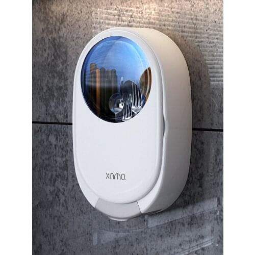 UV Disinfection Chopsticks Holder Household Bucket Kitchen Storage Box Basket Storage Rack Mildew-Proof Spoon Draining Basket