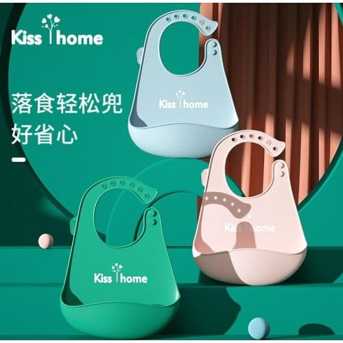 Baby Eating Silicone Bib Newborn Saliva Towel Baby Bib Waterproof Kids Disposable Feeding Bib Baby Bibs Baby Collar Bib
