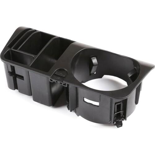 For Mercedes Benz C Class W205 GLC-Class X253 E Class W213 Car-Styling Plastic Central Console Storage Box Cup Holder Black