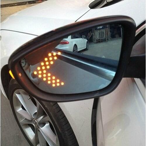 Brand New Power Heated Blue Wide Angle Sight Side Rear View Mirror Glasses For Volkswagen CC