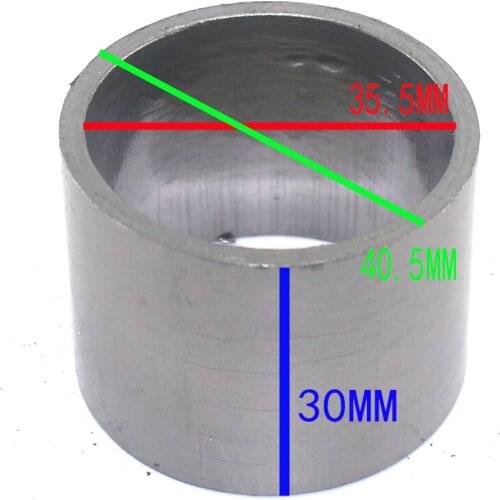 35.5X40.5X30 For Exhaust Motorcycle Pipe Graphite gasket Muffler Silencer Connector Dirt Pit Bike 40.5X35.5X30 40.5 35.5 30