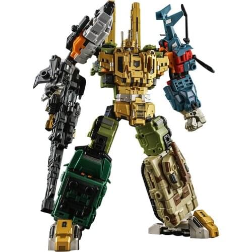 IronFactory IF EX-24X 5in1 Combiners Bruticus 28cm ABS Model Deformation Robot Transformation Action Figure Toy