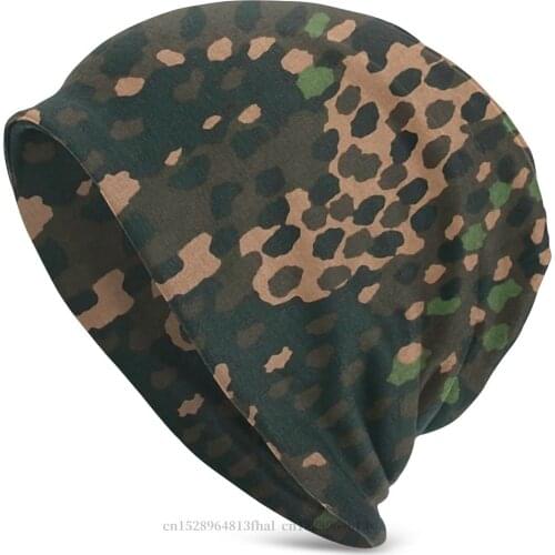 Camo Camouflage Army Winter Warm Beanie Hats Pea Dot Knitted Hat Bonnet Hipster Skullies Beanies Caps Men Womens Earmuffs