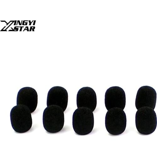 50 Pcs Clip Lapel Microphone Sponge Ball Acoustic Foam Windscreen Headset Mic Windshield Cover For SHURE Beta 53 WCB6 MX153 WCE6