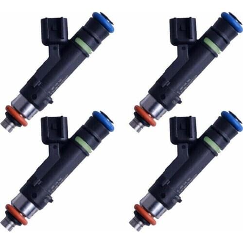 Set Of 4 Fuel Injector Nozzles For Marine 4.3L 5.0L 5.7L 6.2L MerCruiser Volvo Penta 5.7L MPI 0280158165 12609192