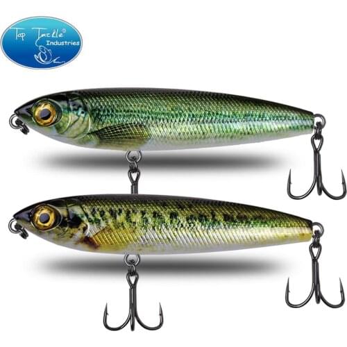 Floating pencil fishing lure for pike bass artificial CF LURE 125mm 32g Floating Pencil Topwater Fishing lure Tackle Jerk Bait