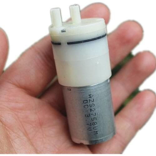 DC3.7V self-priming air pump Vacuum pump Negative pressure air pump DC mute air pump 3V5V 370 Mini Vacuum Pump