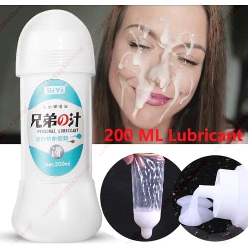 Lubricant for Sex Cream False Semen Vagina Anal Sex Super Capacity Viscous Lube Water Based Oil Masturbation Toys Couple Game