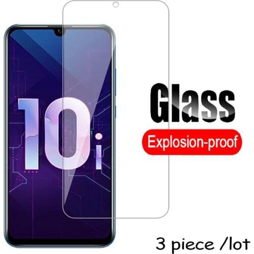 3pcs Tempered Glass For Huawei Honor 10i 10 Lite Screen Protector Honor 10 Light Protective Glass For Huawei Honor 10i HRY LX1T