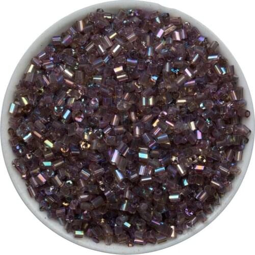 1000pcs Loose Glass Czech Tube Seed Beads 2mm Crystal Spacer Beads For Jewelry Making DIY Bracelet Necklace Findings