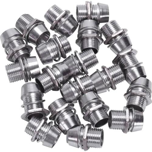 20 Pcs Copper 5mm Light Emitting Diode LED Holder Mount Panel Display