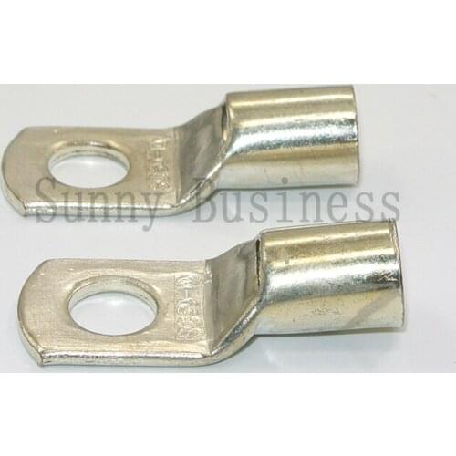 200) 5 GAUGE AWG X 5/16 in TINNED COPPER LUG BATTERY CABLE CONNECTOR TERMINAL SC16-8