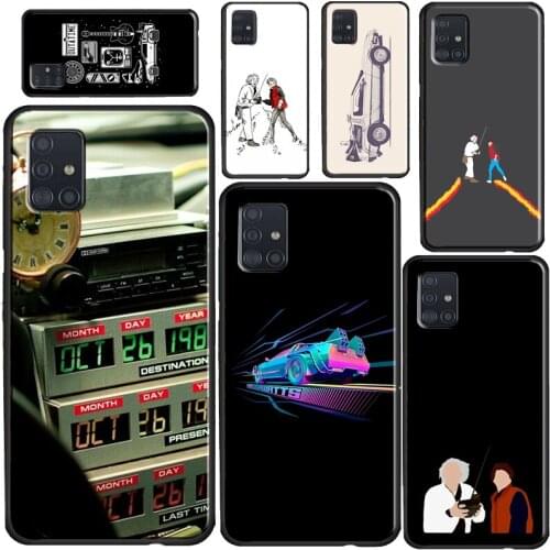 Back To The Future Cover For Samsung A52 A72 A12 A32 A42 A51 A71 A41 A31 A11 A21S A20e A50 A70 A40 A20S Case