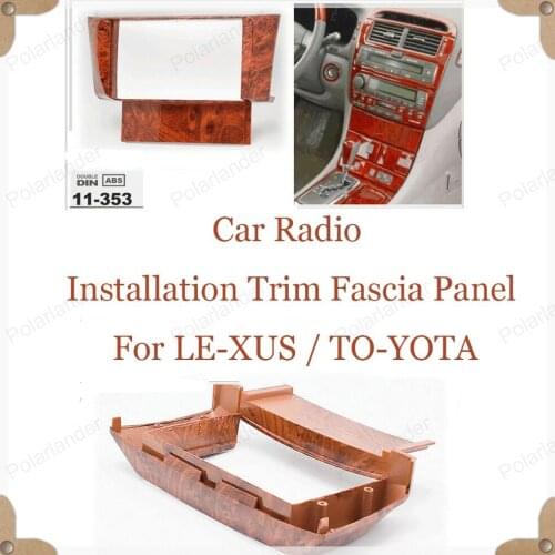 For LE-XUS LS-430 UCF-30 2001-2006 for TO-YOTA Ce-lsior UFC30 2001-2006 2-DIN CD universal machine retrofit panel free shipping