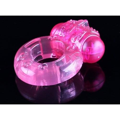 Male Cock Ring Vibration Clitoral Stimulator Vibrator for Couples Delay Ejaculation Lock Penis Ring Sex Toys For Men Adult Rings
