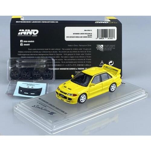 INNO Car 1:64 mitsubishis Collection Metal Die-cast Simulation Model Cars Toys