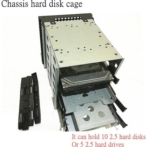 Chia hard drive cage 3 optical drive Extended 5-bit P shelf DIY chassis expansion built in mobile box 5-inch hard disk cage