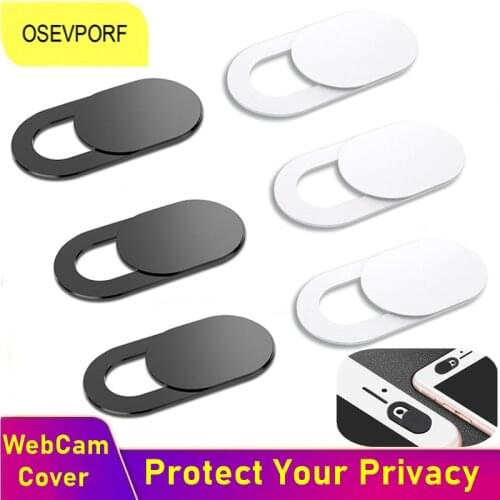 Webcam Cover Slide Universal Phone Antispy Camera Sticker For iPad Web Laptop Macbook Tablet Lenses Ultra-Thin Privacy Stickers