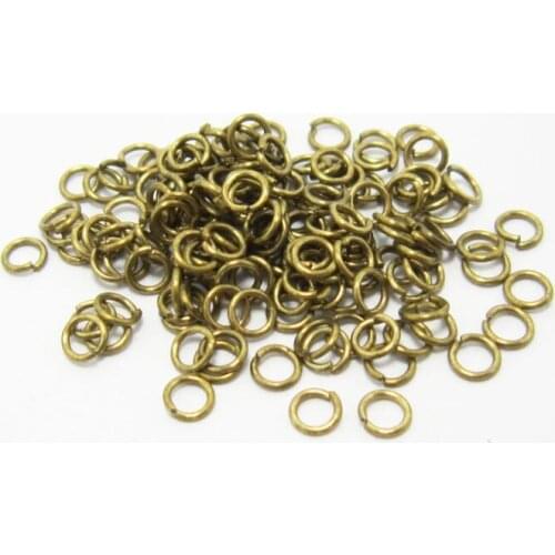 Brass jump rings 3x0.5mm open Raw brass rings necklace findings -30g R300