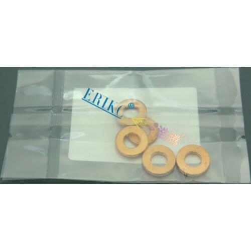 ERIKC 9001850C Injector Nozzle Copper Washer 9001-850C (size: 7.1*15*3), 6650170060 injection Copper Ring thickness=3mm