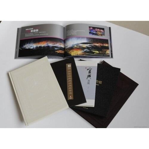 Custom printing design service A4 brochure booklet flyer personalized catalogue printing factory