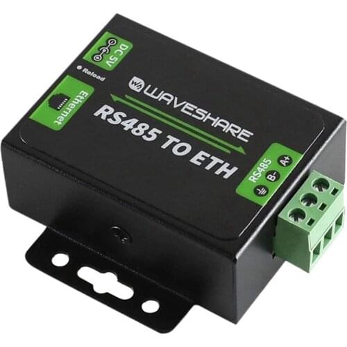 RS485 to Ethernet Converter with High-Speed Low-Power High-Stability RS485 to RJ45 Easy to Communicate Between US Plug