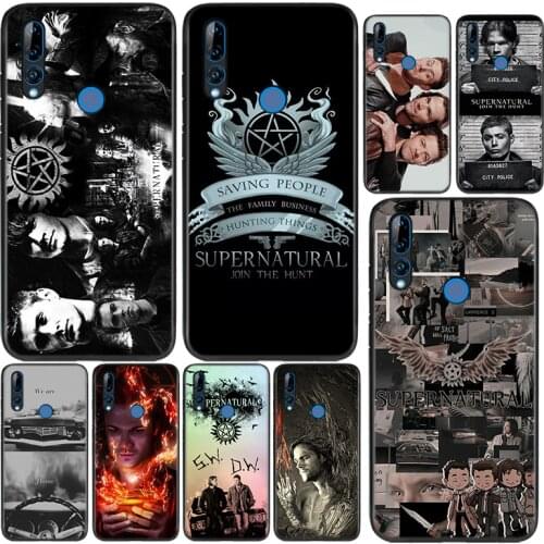 Silicone Cover Supernatural TV Show For Huawei Honor 9 9X 9N 8S 8C 8X 8A V9 8 7S 7A 7C Pro lite Prime Play 3E Phone Case
