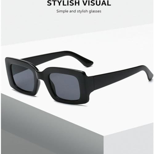 Vintage Square Sunglasses Women Rectangle Brand Designer Sun Glasses for Men Classic Eyewear UV400 gafas de sol