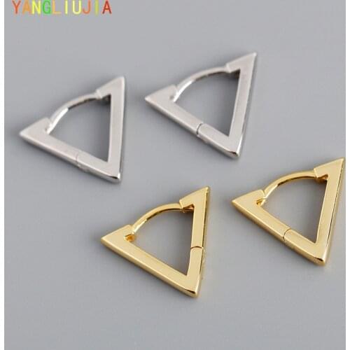 YANGLIUJIA Titanium Steel Triangle Earrings Personality, Fashion Retro Romantic Ms Jewelry Christmas Gifts Wholesale