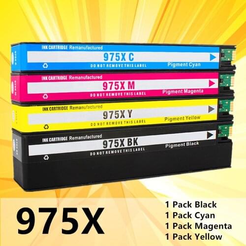 For HP 975 975XL 975X Remanufactured Ink Cartridge HP 352dw 377dw 452dn/dw 477dn 477dw 552dw 577dw P55250dw P57750dw printer