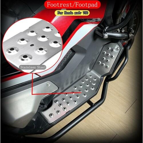X-ADV 750 Footrest Foot Pedal Plate Pads FootBoard For HONDA X ADV XADV 750 2017 2018 2019 2020 XADV750 Motorcycle Accessories