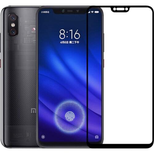 75 Pcs/Lot 2.5D Premium Tempered Glass for Xiaomi 8 Pro Full Coverage Screen Protector Protective Film for Xiaomi Mi 8 Pro