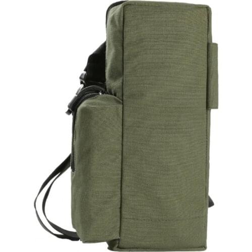 Ground Nail Pouch Large Capacity Minimalistic Zipper Tent Nail Storage Bag for Picnic