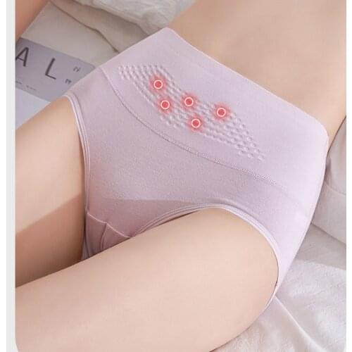 High Waist Panties Women Pure Cotton Solid Girls Briefs Body Shaper Underwear Breathable Comfort Female Lingerie Plus Size 3XL