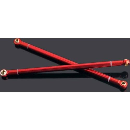 1PC 1/10 Scx10 D90 Modified Parts 80-130MM Linkage Pushrod Kit Metal Pullrod Connector Tie Rod or RC Cars