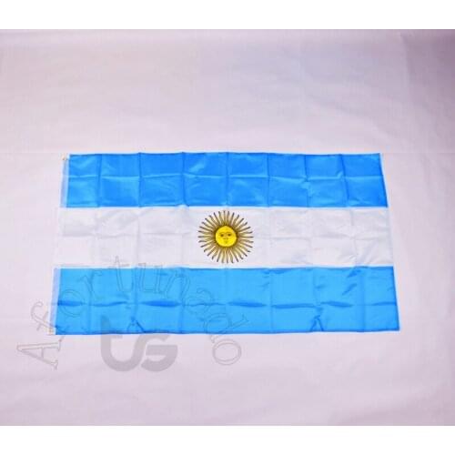 Argentina 90*150cm Argenting flag Banner 3x5 Foot national flag for meet,Parade,party.Hanging,decoration