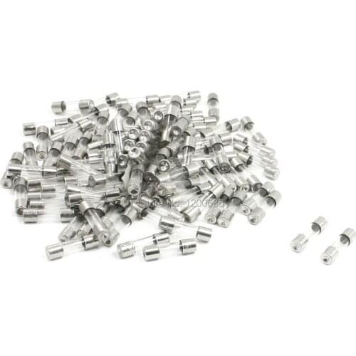 22 pcs mix value 250V Quick Blow Glass Fuses 5mm x 20mm