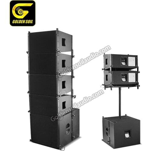 Goldensoil Audio VERA10 Single 10'' Line Array Speaker VERA S15 Passive Sound System VERA L24 Line Array Loudspeaker