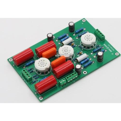 Hifi PRT03A Stereo 12AU7 Tube Preamplifier Board / Kit /Pcb Base On C22 Circuit