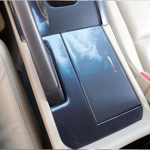 Carbon Fibre Interior Moulding Window Gear Instrument Center Console Decora Frame For Spirior Accord 2009 10 11 12 13 CAA323