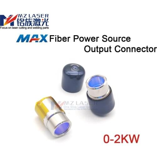 MAX 2KW medium low power fiber laser source output connector cutting machine crystal protective lens cap QBH head assembly tool