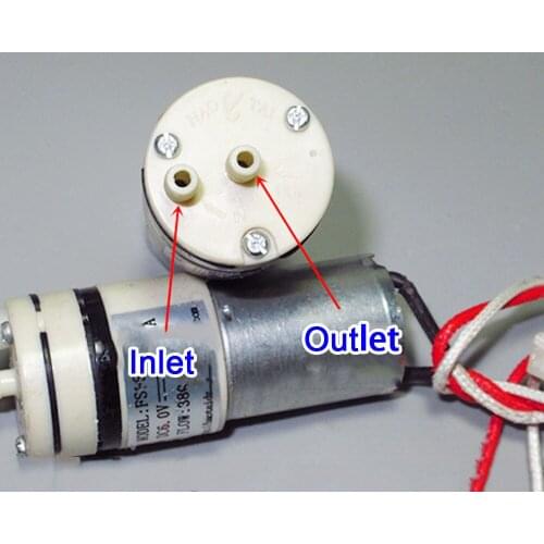 Large Flow Micro Mini 370 Water Pump DC 3.7V 5V 6V 380mLPM Small Electric Pump Household Self-priming Clean Pump Fish Tank