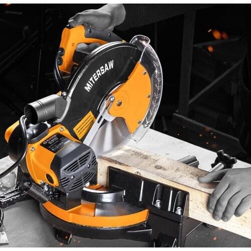 10 inch 255mm multifunctional saw aluminum machine woodworking aluminum cutting machine 45 degree miter saw aluminum machine