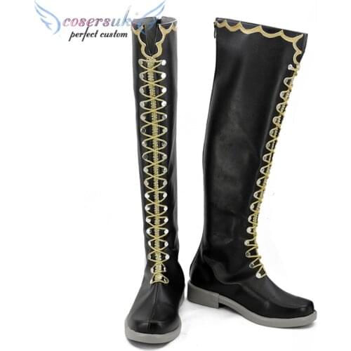 BanG Dream Minato Yukina Cosplay Shoes Boots Professional Handmade ! Perfect Custom for You