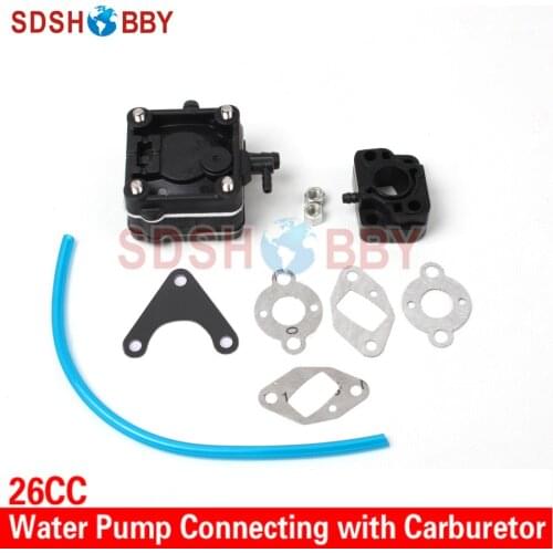 Negative Pressure Self-priming Water Pump (connecting to carburetor) for 26CC Gasoline Boat