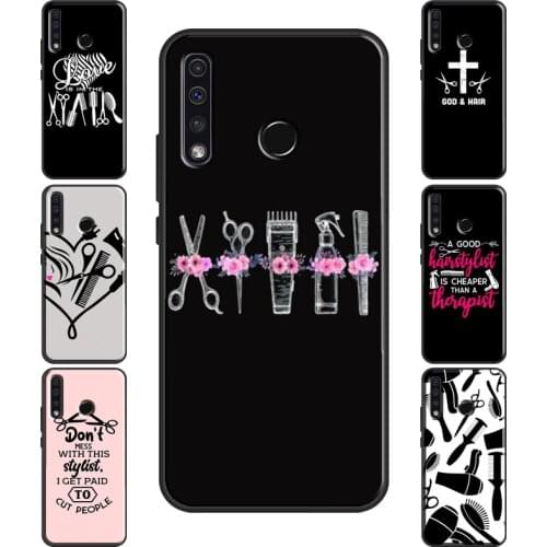 Hair Stylist Hairdresser Case For Huawei Honor 20 Pro 9X 8X 7X 10i 9 10 Lite 7A 7C 8A 8C V20 Y7 Y6 2019 Nova 5T